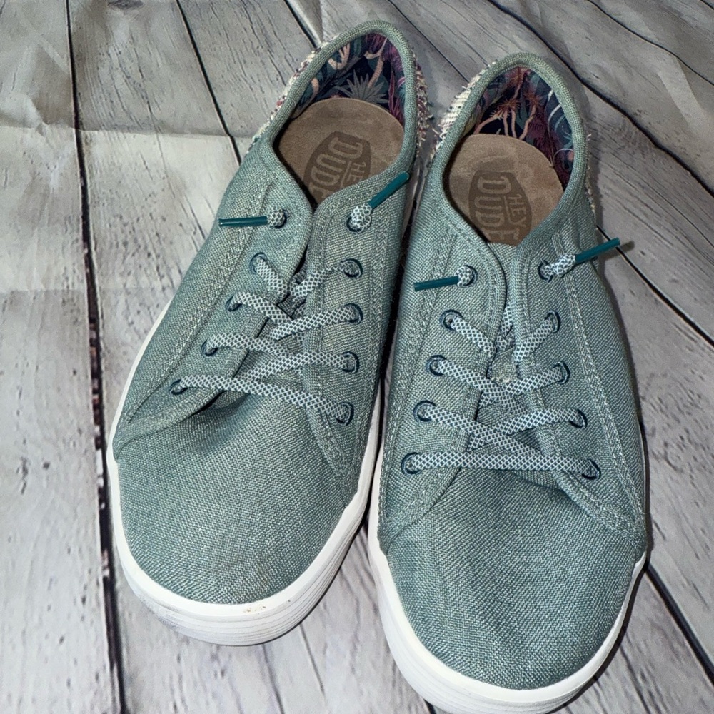 Hey Dude Tropical Canvas Shoes